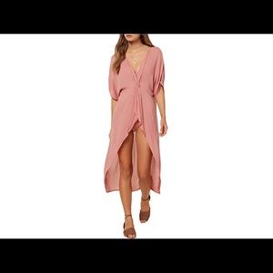 O’Neill Saltwater Solids Beach Cover up NWT